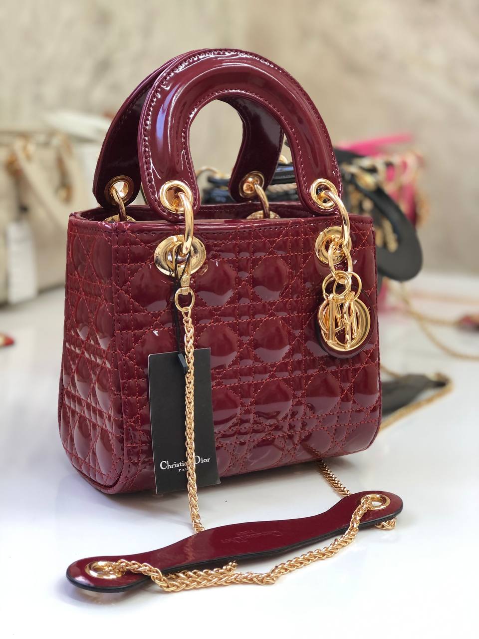 Lady Dior Bordo
