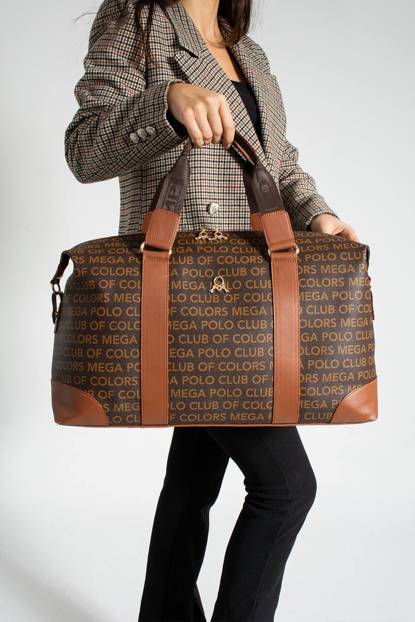 Mega Unisex El Valizi Kahve-Camel