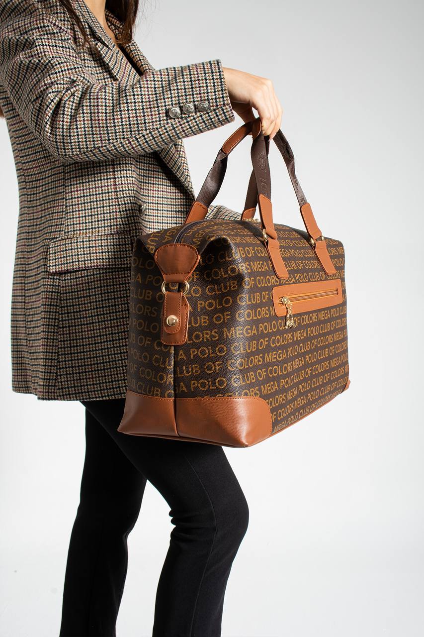 Mega Unisex El Valizi Kahve-Camel