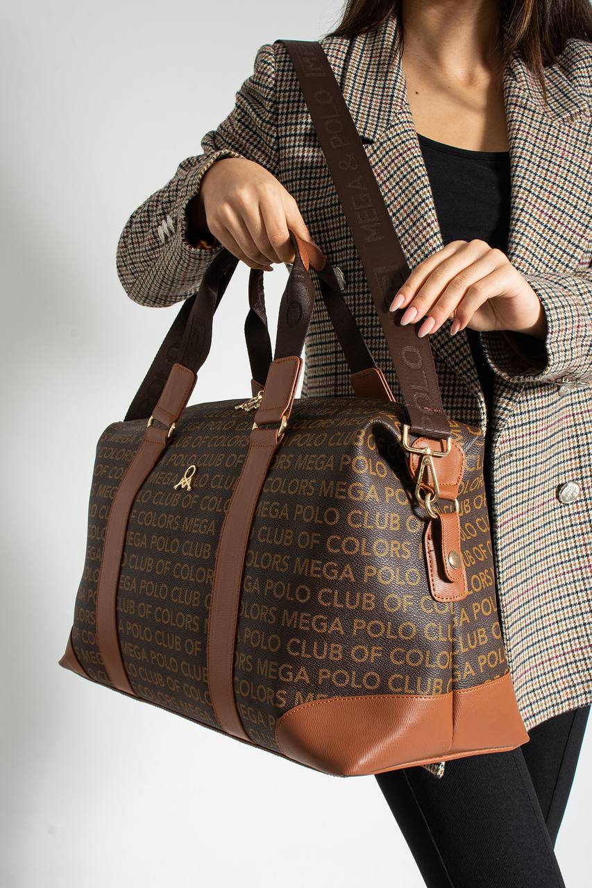Mega Unisex El Valizi Kahve-Camel